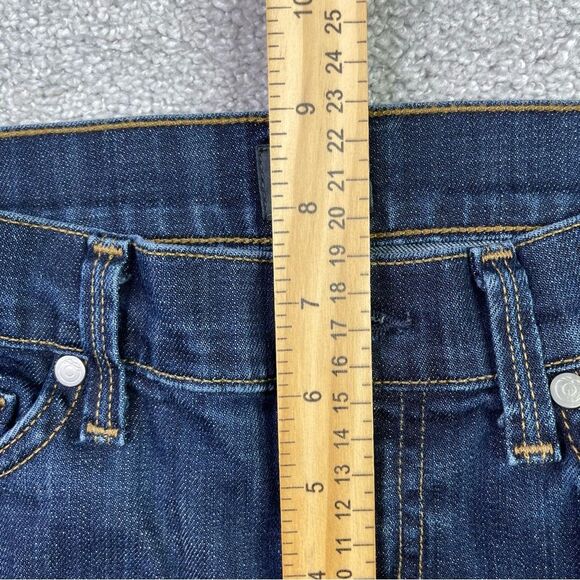 Citizens of Humanity Amber Jeans Women’s 26 Blue Bootcut Low Rise Dark Denim - Picture 12 of 15